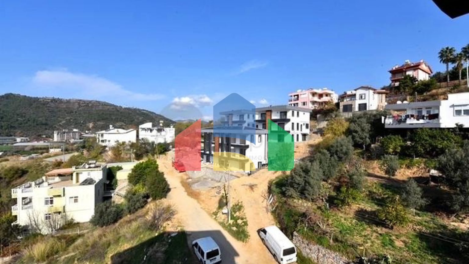 Пентхаус 3 + 1 в Газіпаші з видом на море