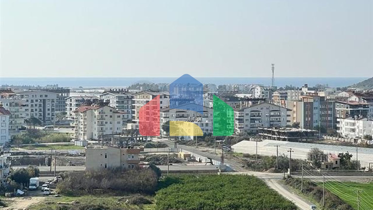 Пентхаус 3 + 1 в Газіпаші з видом на море