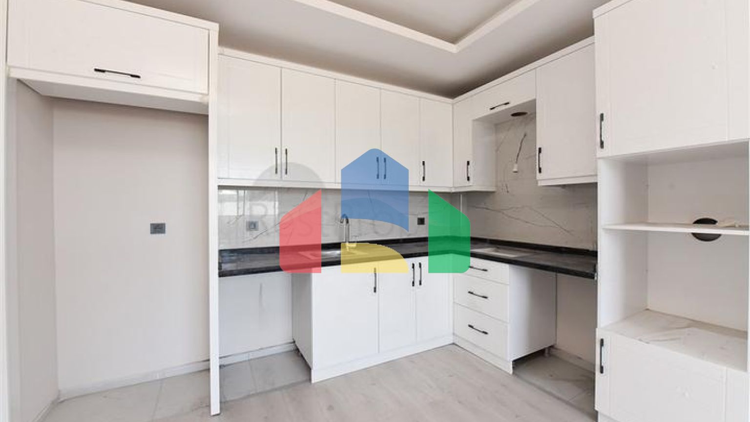 Квартира 2+1 в открытом районе для оформления ВНЖ Газипаша