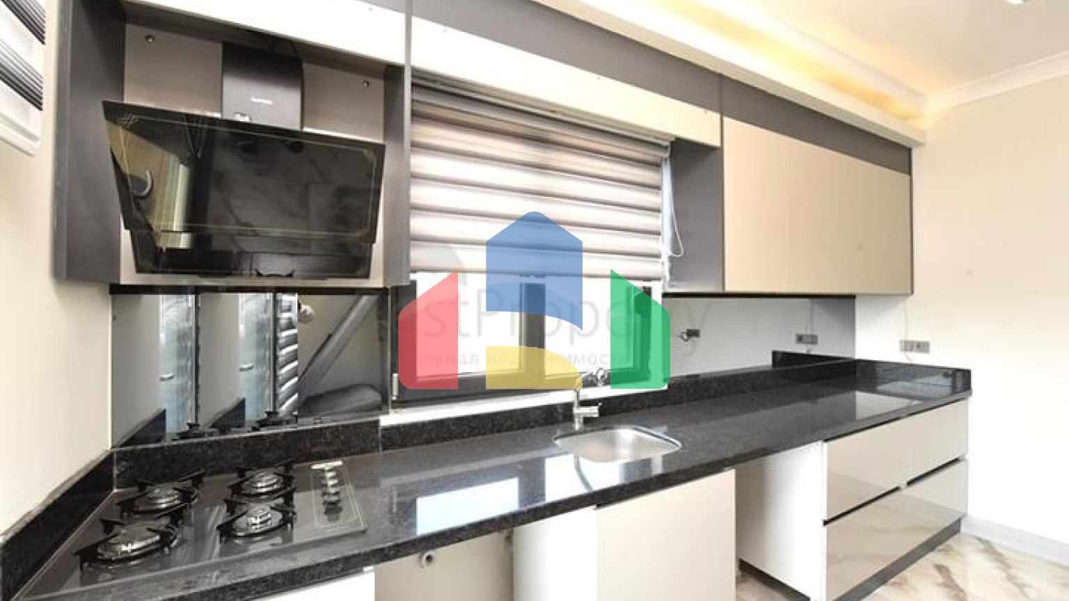 Апартаменты 3+1 с отдельной кухней в Газипаше