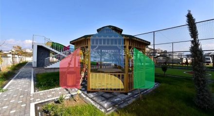 Апартаменты 3+1 с отдельной кухней в Газипаше