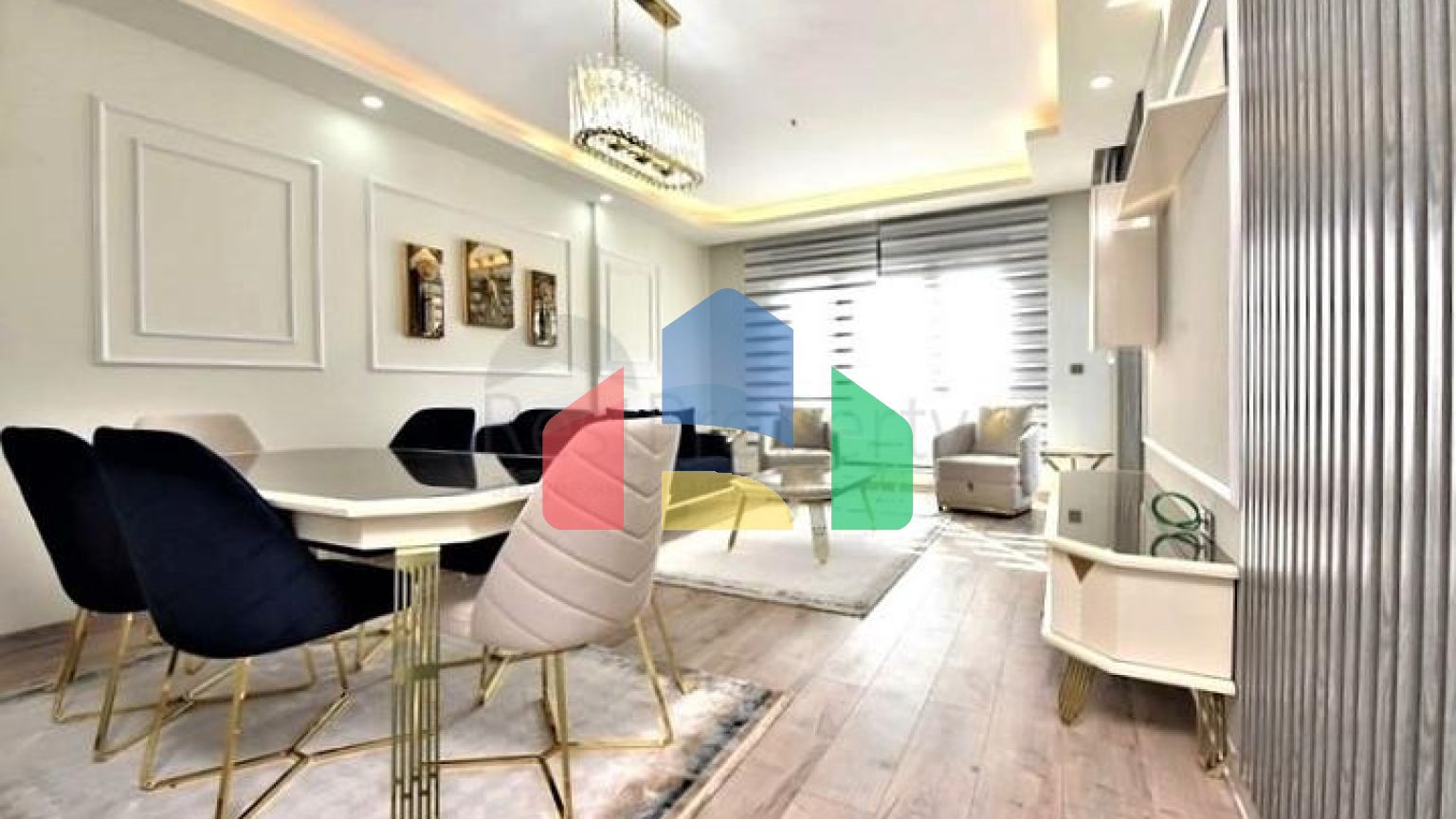 Апартаменты 3+1 с отдельной кухней в Газипаше