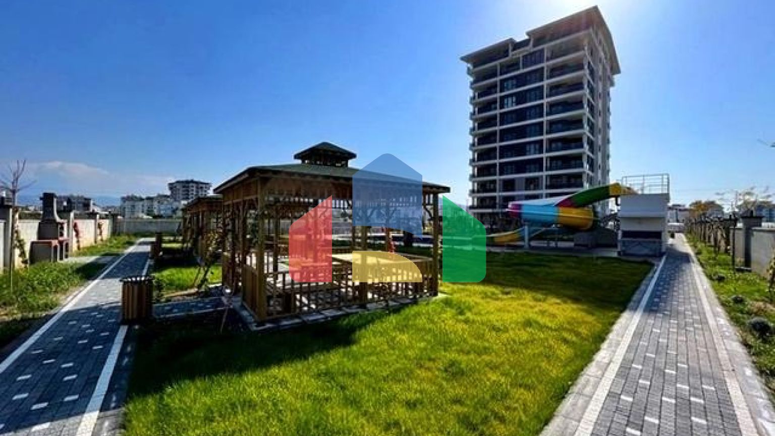 Апартаменты 3+1 с отдельной кухней в Газипаше