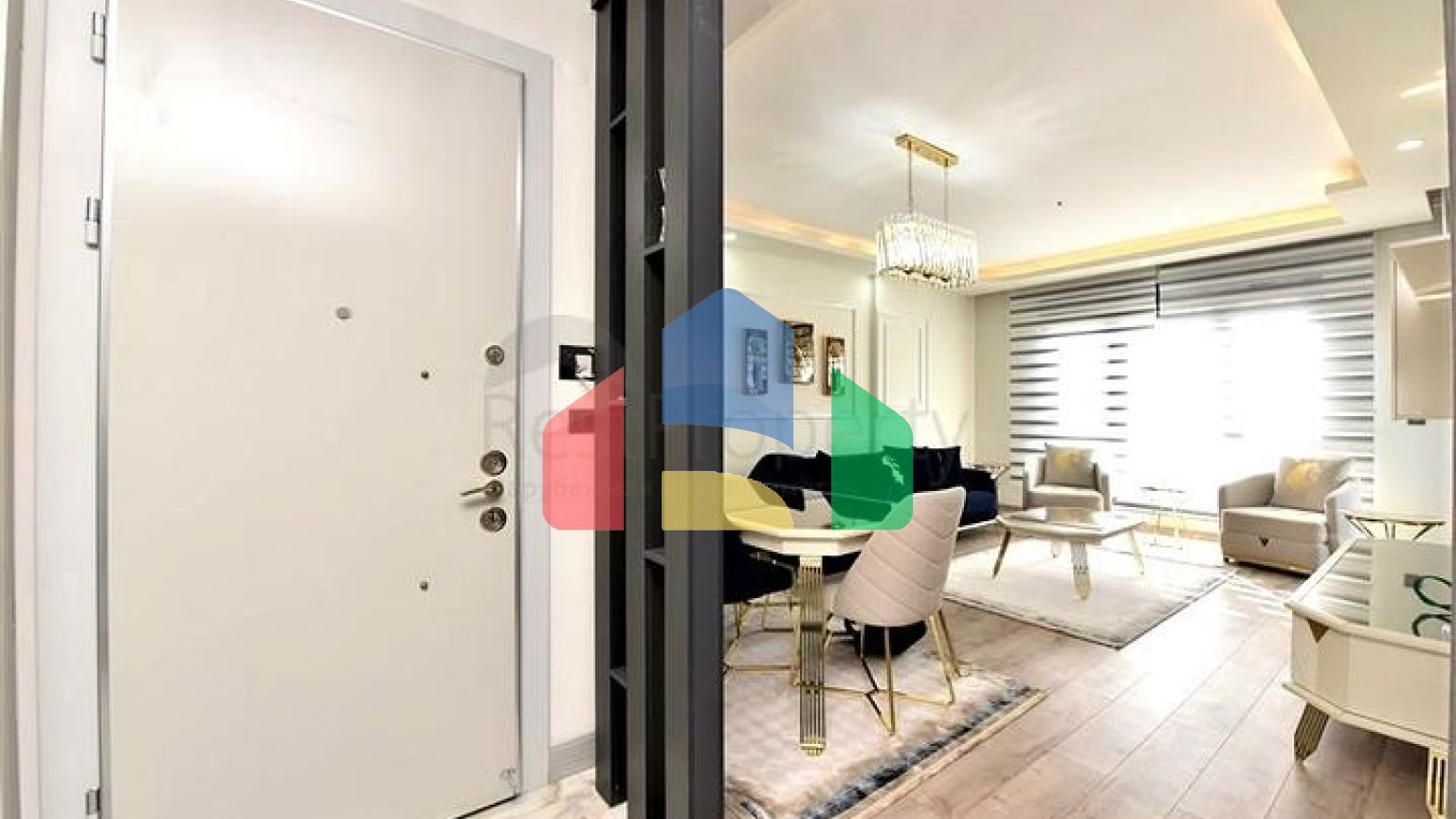 Апартаменты 3+1 с отдельной кухней в Газипаше