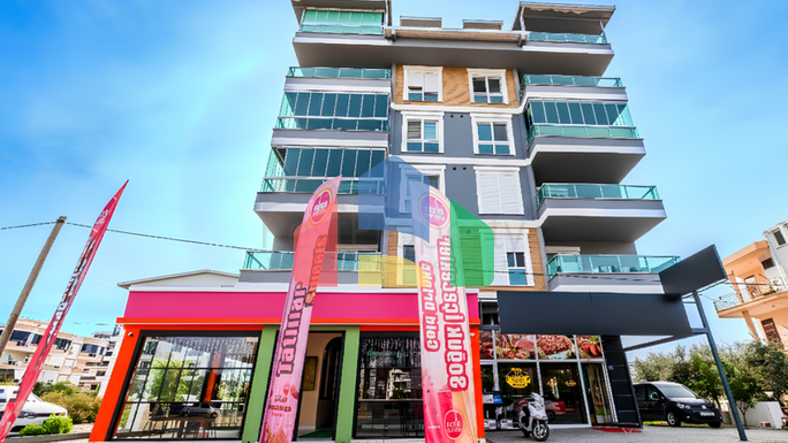 Просторное коммерческое помещение в центре Газипаши