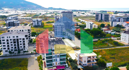 Просторное коммерческое помещение в центре Газипаши Просторное коммерческое помещение в центре Газипаши