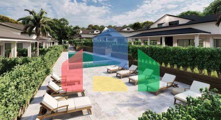 Вілли планування 2 + 1 і 3+1 в районі Кемер-Анталія