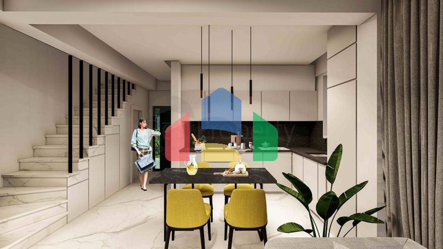 Вілли планування 2 + 1 і 3+1 в районі Кемер-Анталія