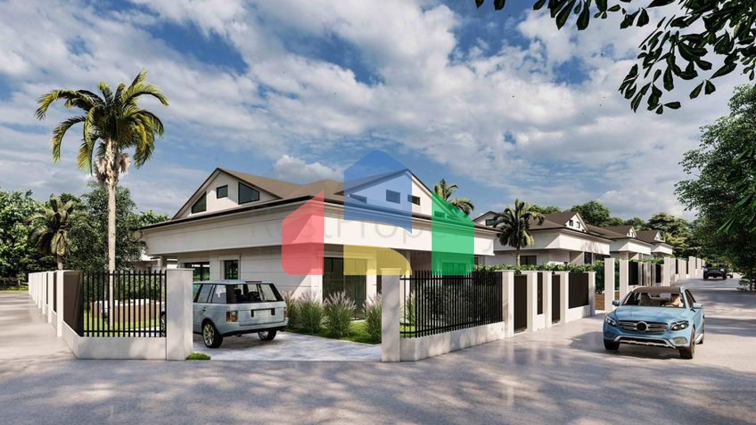 Вілли планування 2 + 1 і 3+1 в районі Кемер-Анталія