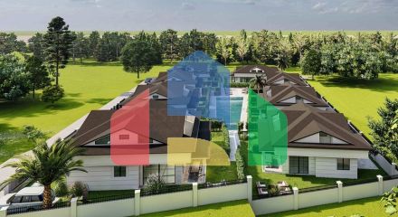 Вілли планування 2 + 1 і 3+1 в районі Кемер-Анталія