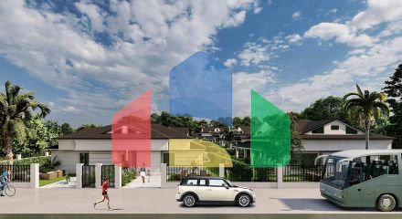 Вілли планування 2 + 1 і 3+1 в районі Кемер-Анталія