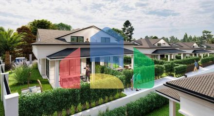 Вілли планування 2 + 1 і 3+1 в районі Кемер-Анталія