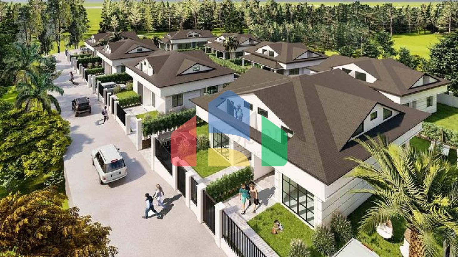 Вілли планування 2 + 1 і 3+1 в районі Кемер-Анталія