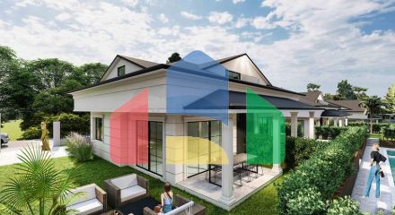 Вілли планування 2 + 1 і 3+1 в районі Кемер-Анталія