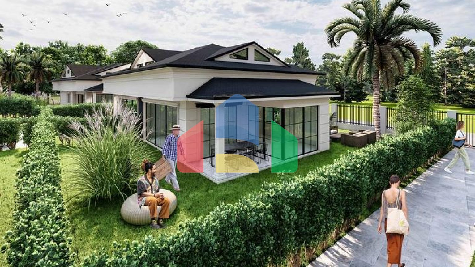 Вілли планування 2 + 1 і 3+1 в районі Кемер-Анталія