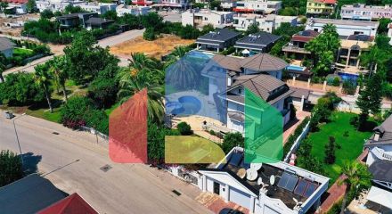 Вілла планування 7 + 1 в районі Кемер - Анталія