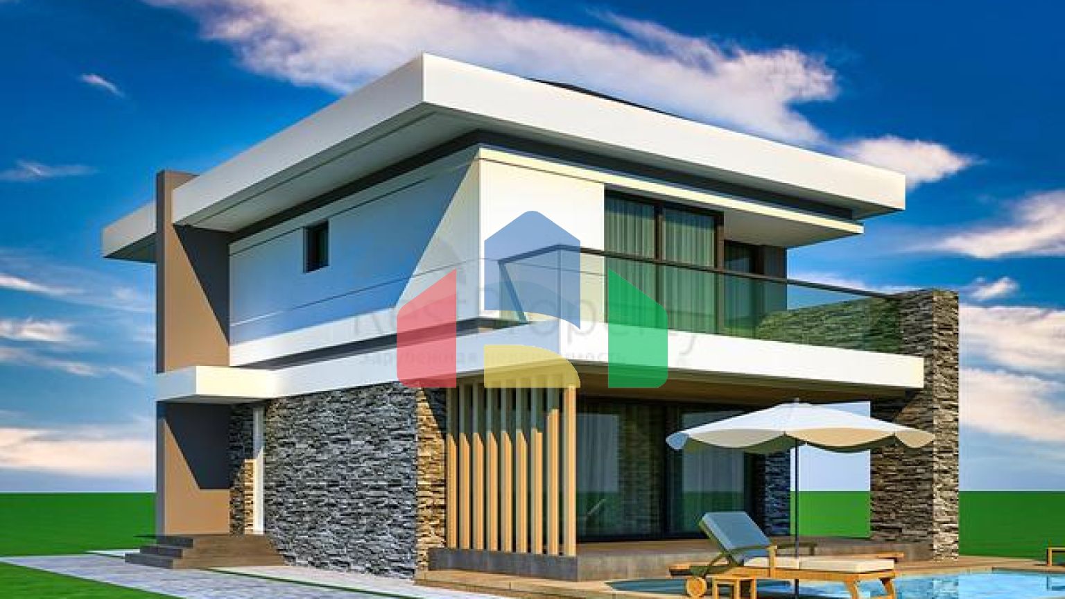 Вілла планування 4 + 1 в районі Кемер - Анталія