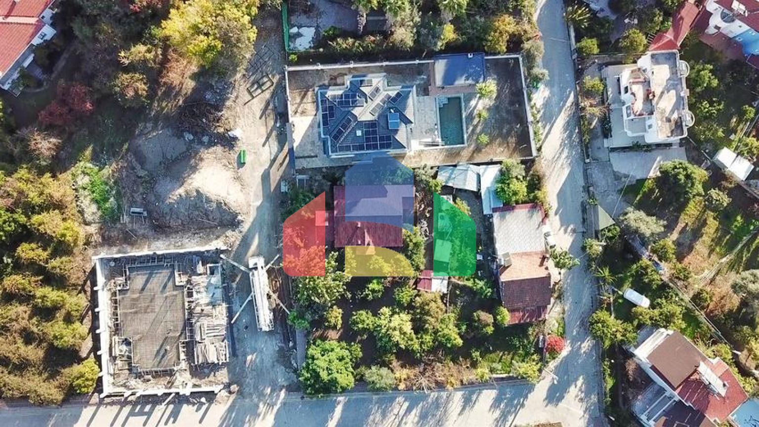 Вілла планування 4 + 1 в районі Кемер - Анталія