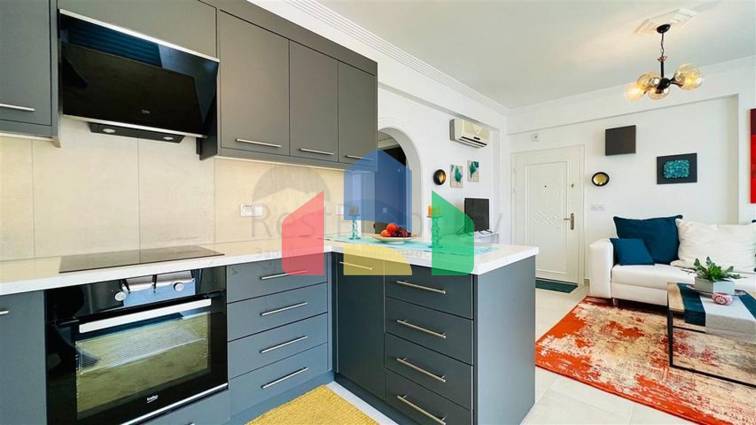 Квартира планировки 3+1 дуплекс в районе Кемер - Анталия