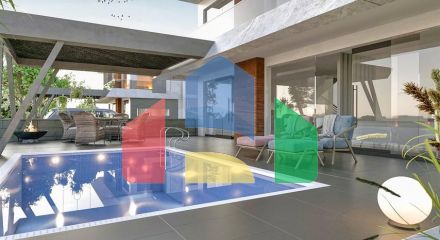4+1 villas in Chamyva - Antalya neighborhood