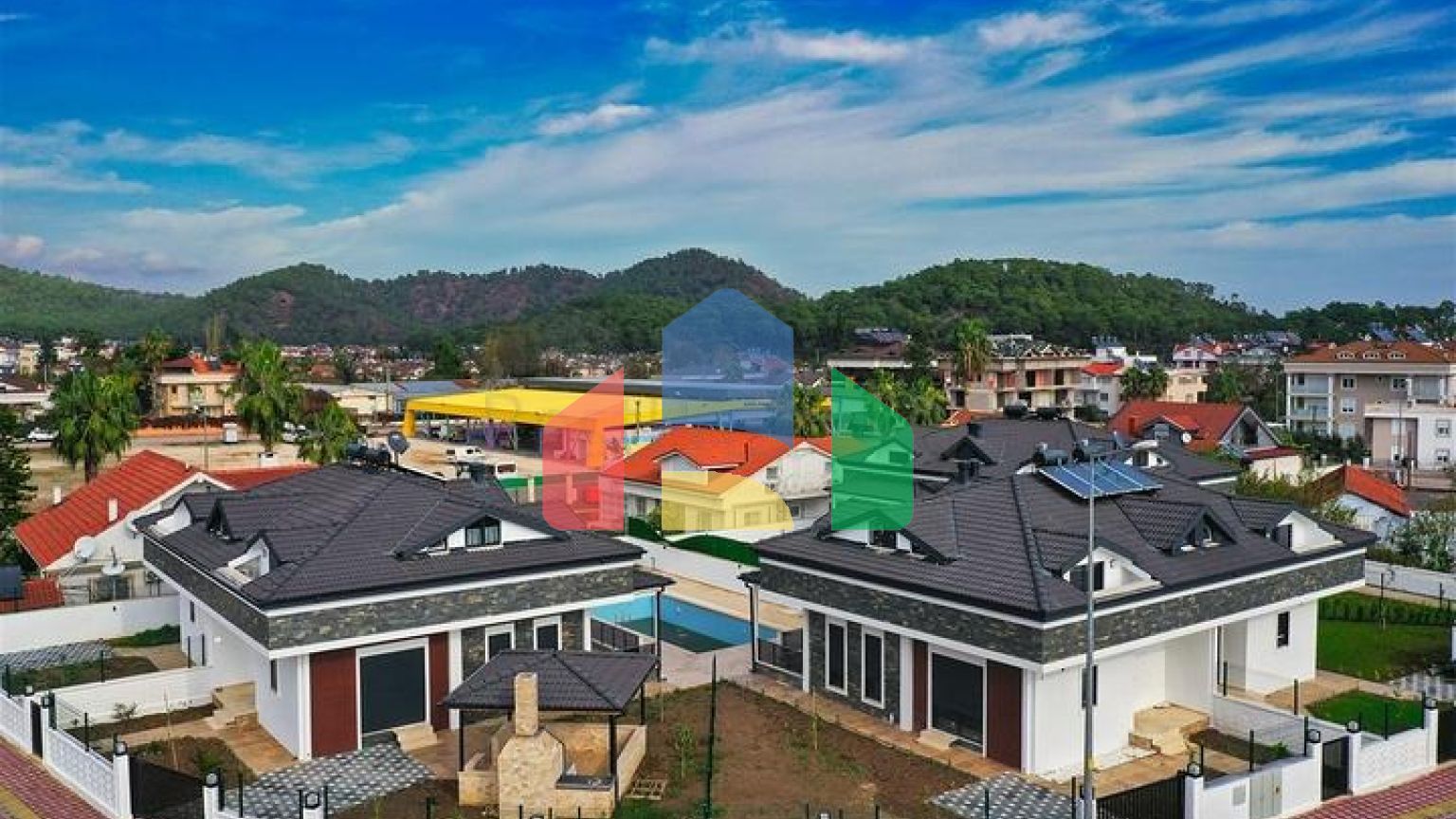 Вілла планування 3 + 1 в районі Кемер - Анталія