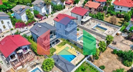 Просторная вилла планировки 4+1 в районе Кемер - Анталия