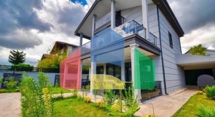 Просторная вилла планировки 4+1 в районе Кемер - Анталия