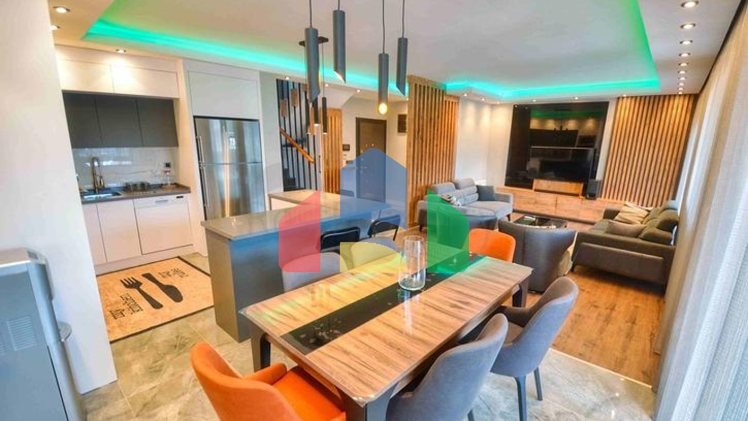 Просторная вилла планировки 4+1 в районе Кемер - Анталия