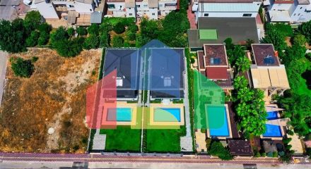 Вилла планировки 6+1 в районе Кемер - Анталия