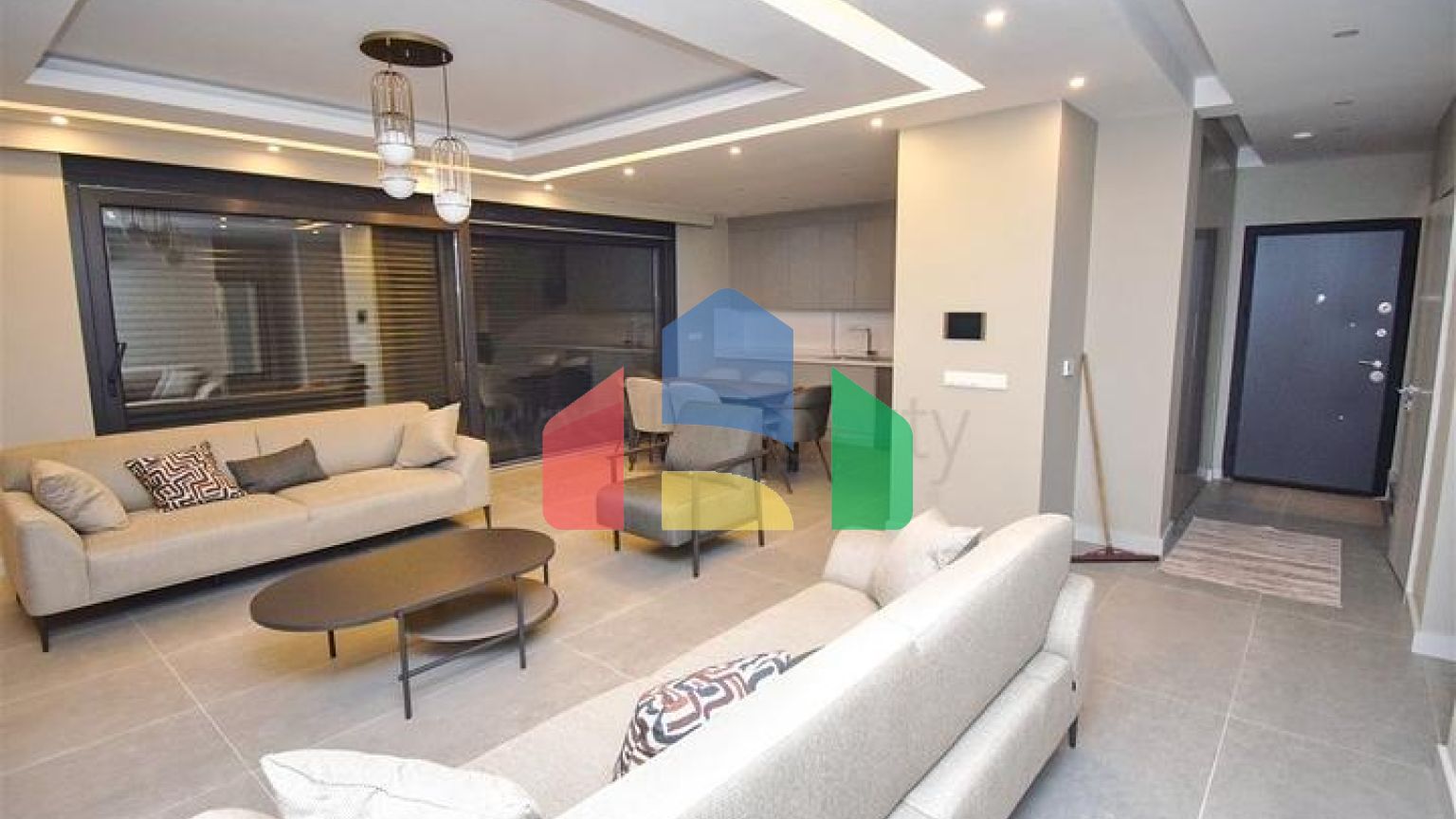 Вилла планировки 4+1 в районе Кемер - Анталия