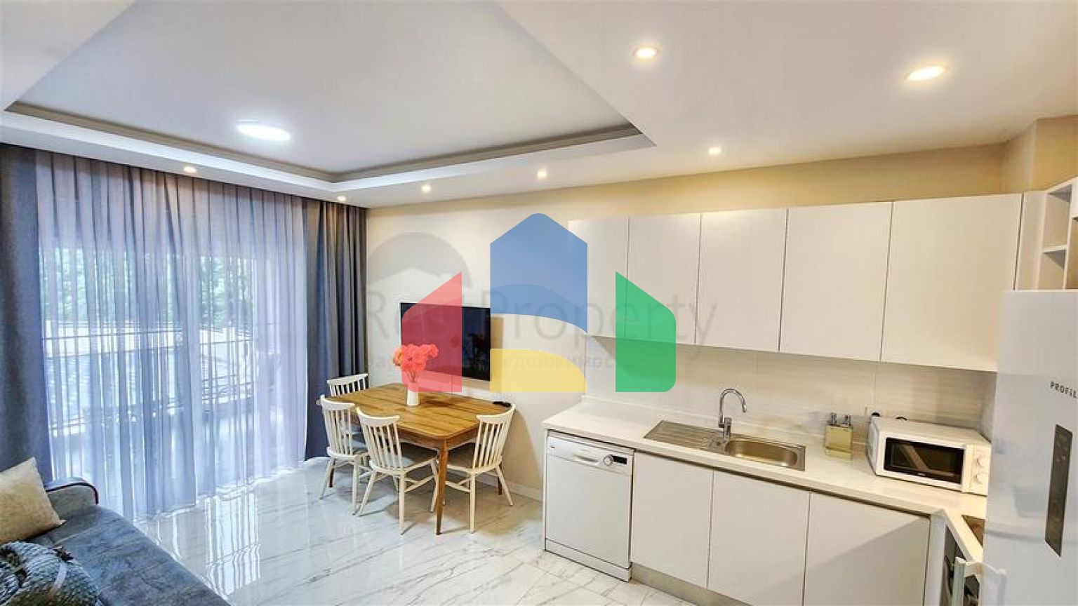 Квартиры планировки 1+1 , 2+1 и 3+1 в районе Кемер - Анталия