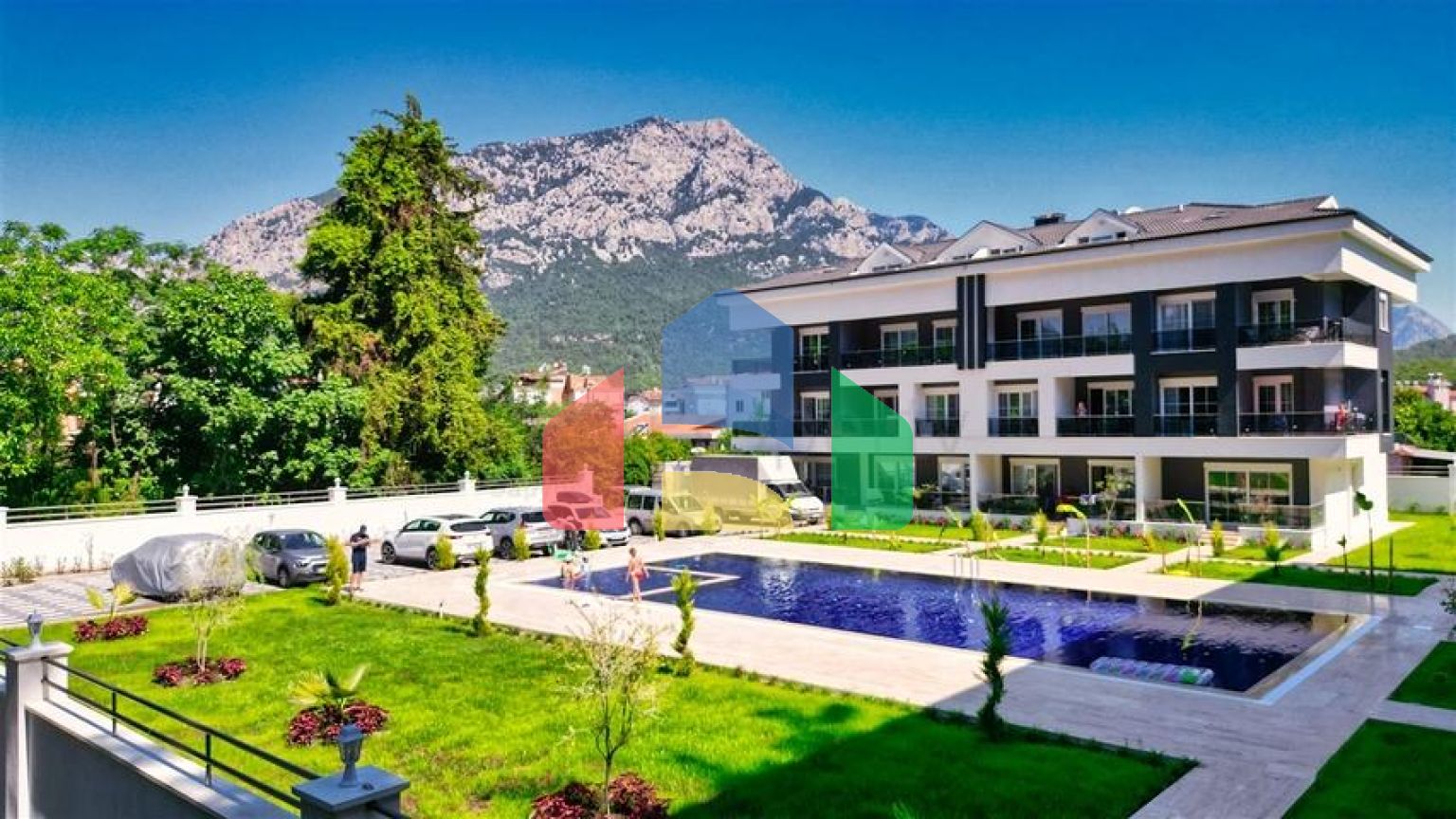 Квартиры планировки 1+1 , 2+1 и 3+1 в районе Кемер - Анталия