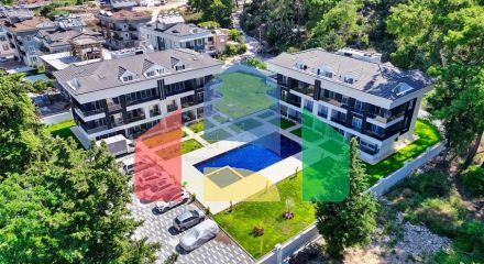 Квартиры планировки 1+1 , 2+1 и 3+1 в районе Кемер - Анталия