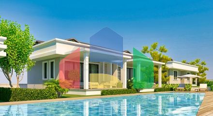 Villas in a 3+1 complex in the Kemer - Antalya area