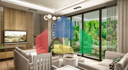 Виллы в комплексе планировки 3+1 в районе Кемер - Анталия