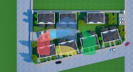 Виллы в комплексе планировки 3+1 в районе Кемер - Анталия