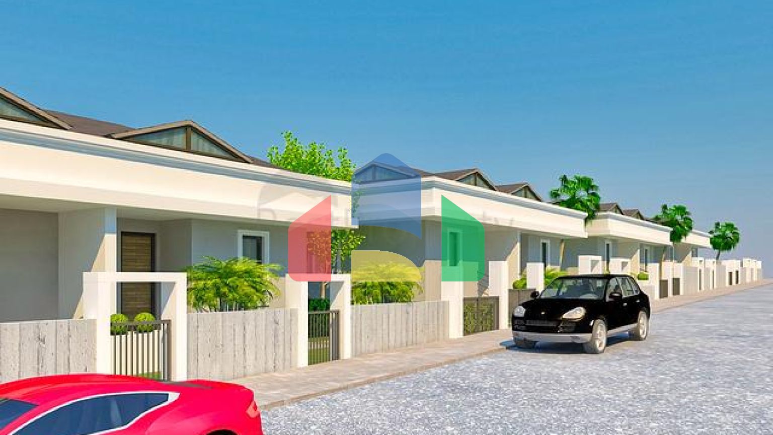 Виллы в комплексе планировки 3+1 в районе Кемер - Анталия