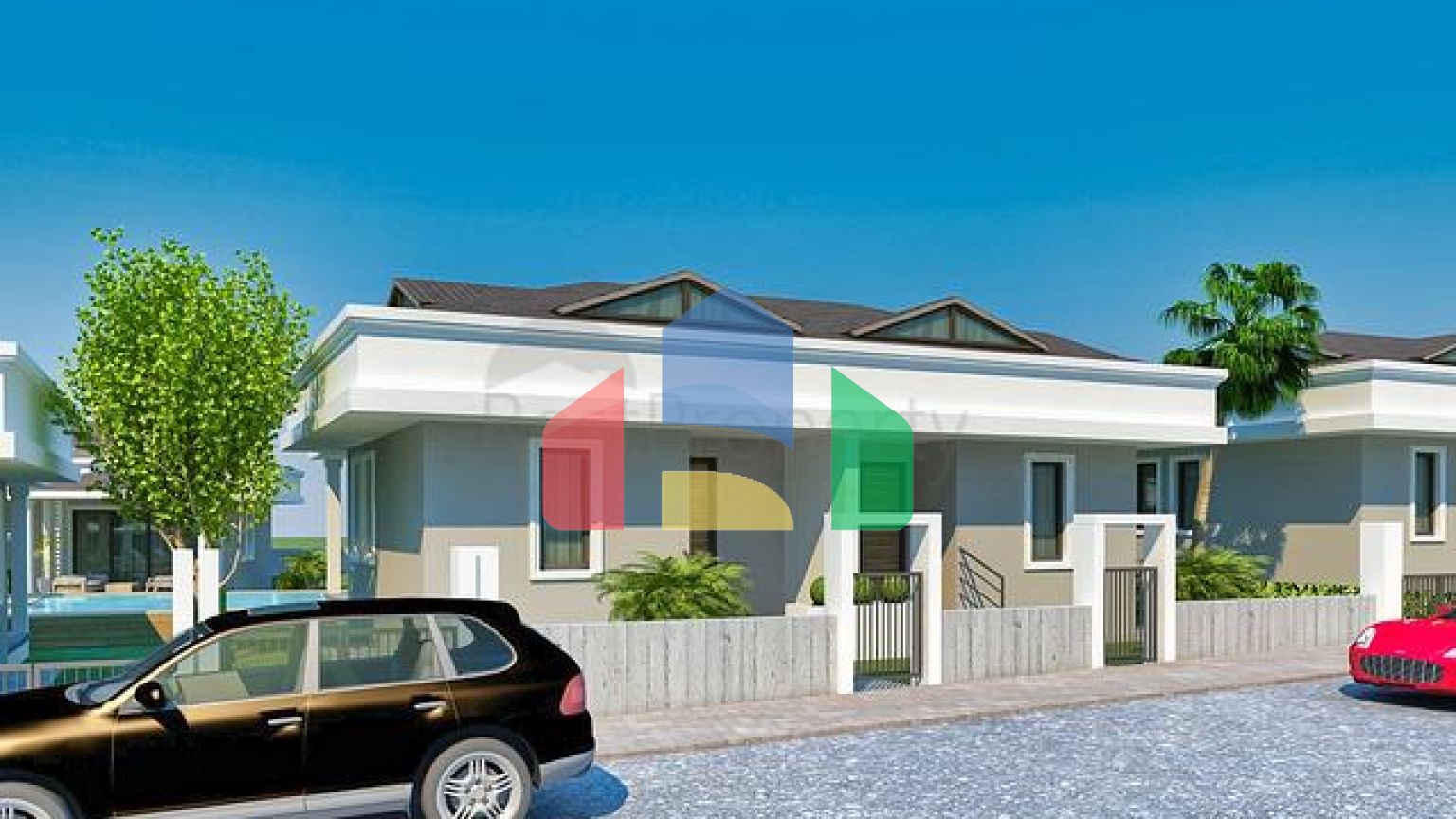 Виллы в комплексе планировки 3+1 в районе Кемер - Анталия