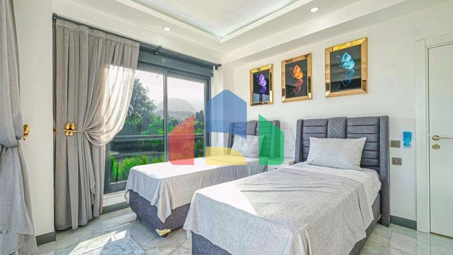 Вилла планировки 4+1 в микрорайоне Текирова - Анталия