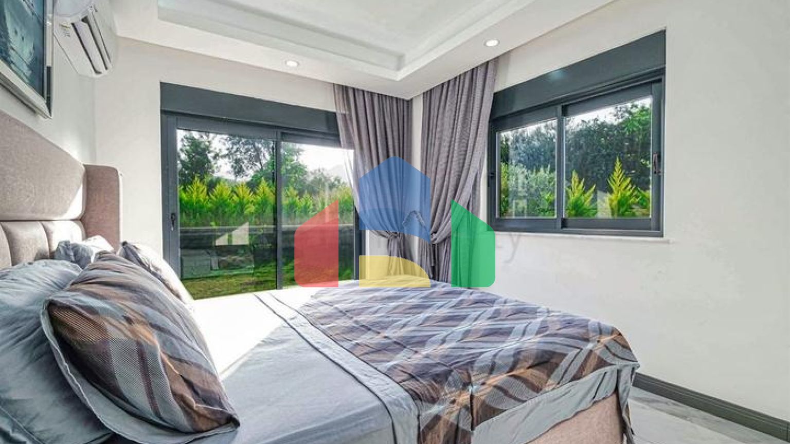 Вилла планировки 4+1 в микрорайоне Текирова - Анталия