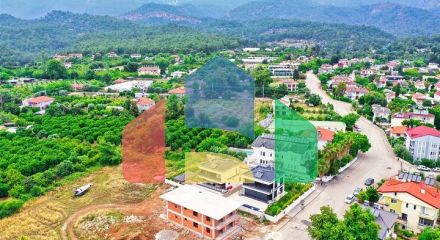 Вилла планировки 4+1 в микрорайоне Текирова - Анталия