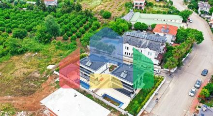 Вилла планировки 4+1 в микрорайоне Текирова - Анталия