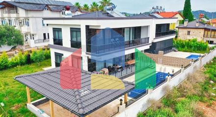 Вилла планировки 4+1 в микрорайоне Текирова - Анталия