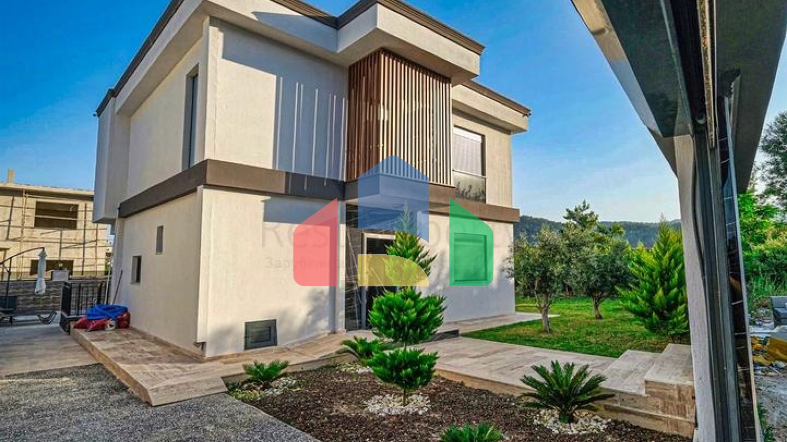 Вилла планировки 4+1 в микрорайоне Текирова - Анталия