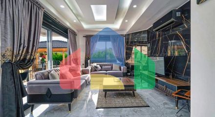 Вилла планировки 4+1 в микрорайоне Текирова - Анталия