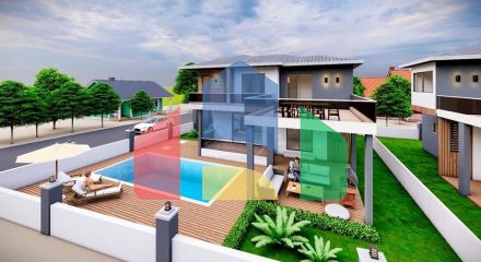 Вилла планировки 3+1 в районе Кемер - Анталия