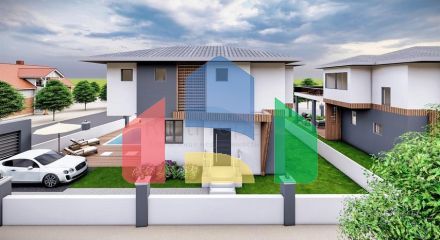 Вилла планировки 3+1 в районе Кемер - Анталия