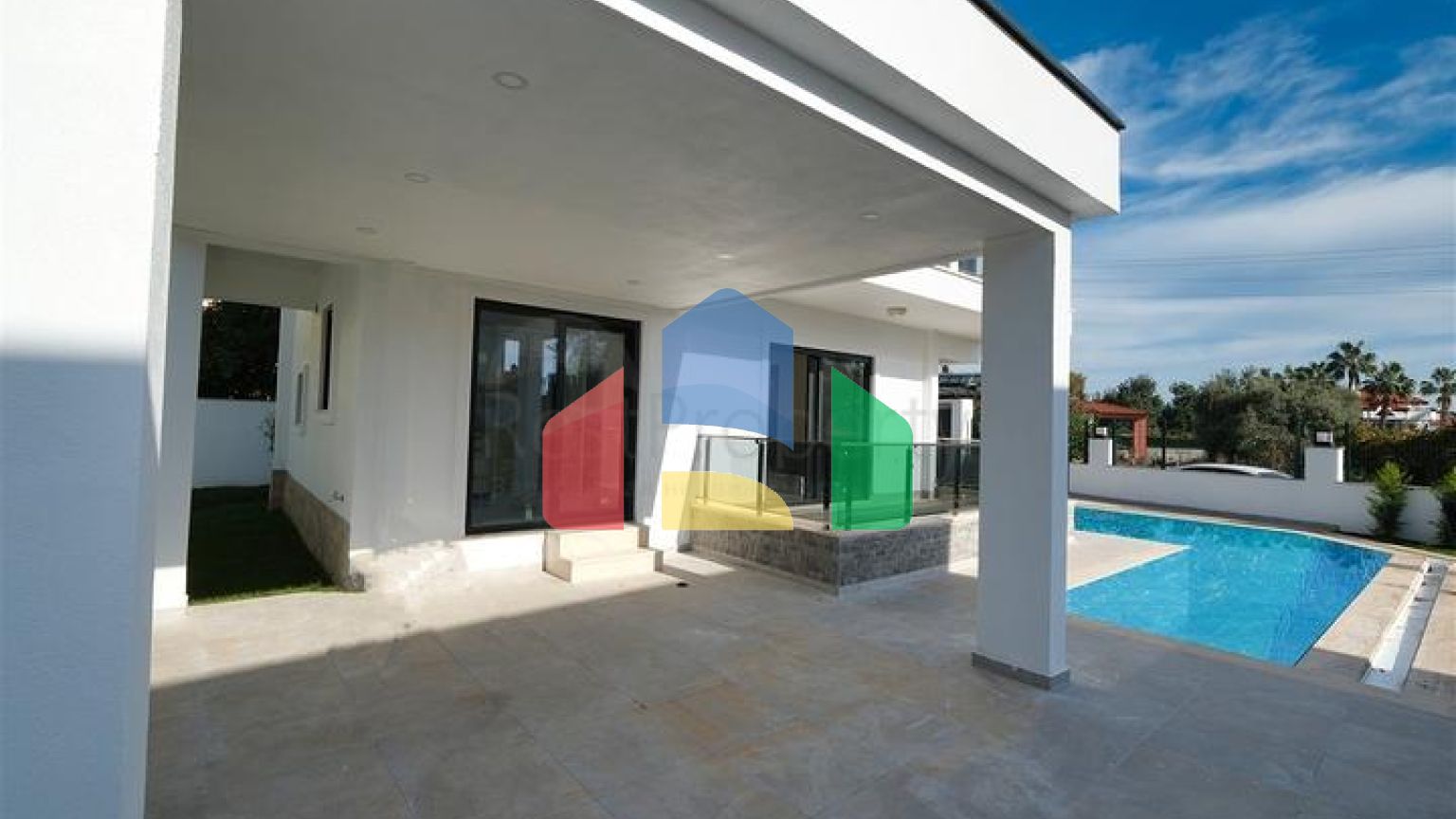 Вилла планировки 3+1 в районе Кемер - Анталия