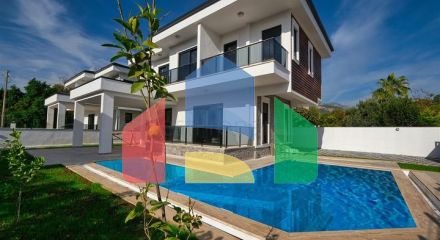 Вилла планировки 3+1 в районе Кемер - Анталия