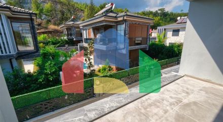 Вилла планировки 3+1 в районе Кемер - Анталия